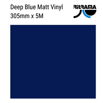 Matt Deep Navy Vinyl 305mm x 5M