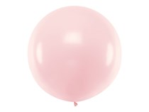 PartyDeco Pastel Pale Pink 1M (39") Latex Balloon