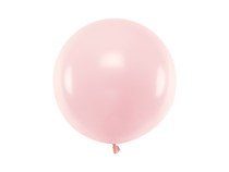PartyDeco Pastel Pale Pink 24" (60cm) Latex Balloon