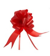 50mm Red Pull Bows 20pk