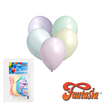 NEW Assorted Pastel Macaroon Coloured 12" Latex Balloon 20pk