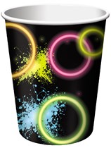 Glow Party Paper Cups 8pk