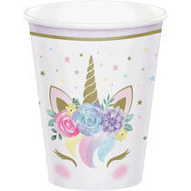 Unicorn Baby Paper Cups 8pk