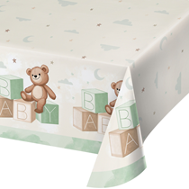 Teddy Bear Paper Tablecover 54" x 102"