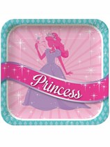 Princess Party Paper Plates 8pk