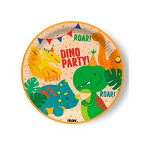 Dino Party 23cm Paper PLates 8pk