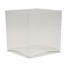 Clear Acrylic Cube 15cm