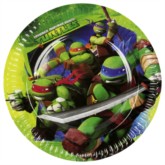 Teenage Mutant Ninja Turtles Paper Plates 23cm - 8pk