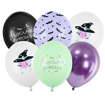 Halloween 11" Hocus Pocus Mixed Latex Balloons