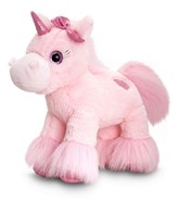Glitter Gems Light Pink Unicorn Soft Toy