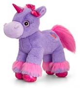 Glitter Gems Purple Unicorn Soft Toy