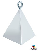 Silver Pyramid 3.9oz (110g) Balloon Weight