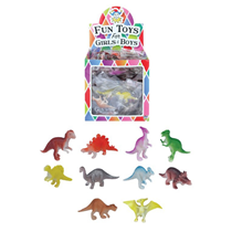Assorted Mini Dinosaur Figures 96pk