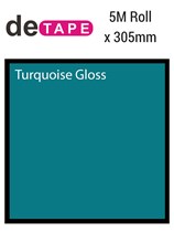 Turquoise Gloss Vinyl 305mm x 5M