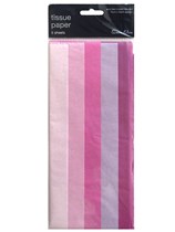 Pink & Purple Tissue Paper 5 Sheets