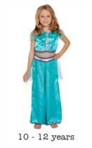 Children's Arabian Princess Fancy Dress Costume 10 - 12 yrs
