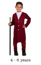 Child Chocolate Factory Man Book Day Fancy Dress Costume 4 - 6 yrs