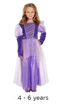 Children's Rapunzel Princess Book Day Fancy Dress Costume 4 - 6 yrs