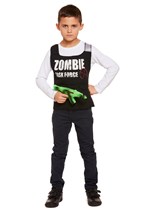 Halloween Zombie Task Force Vest Fancy Dress Costume