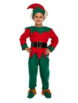 Children's Christmas Elf Fancy Dress Costume