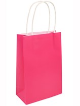 Small Hot Pink Gift Bag
