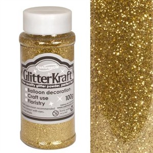 Glitter Kraft Metallic Gold Powder 100g