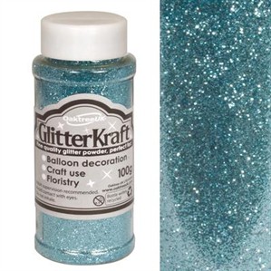 Glitter Kraft Light Blue Powder 100g