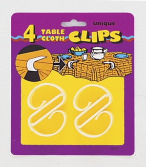 Tablecover Clips 4pk