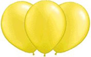 Pastel Yellow 10" Latex Balloons 100pk