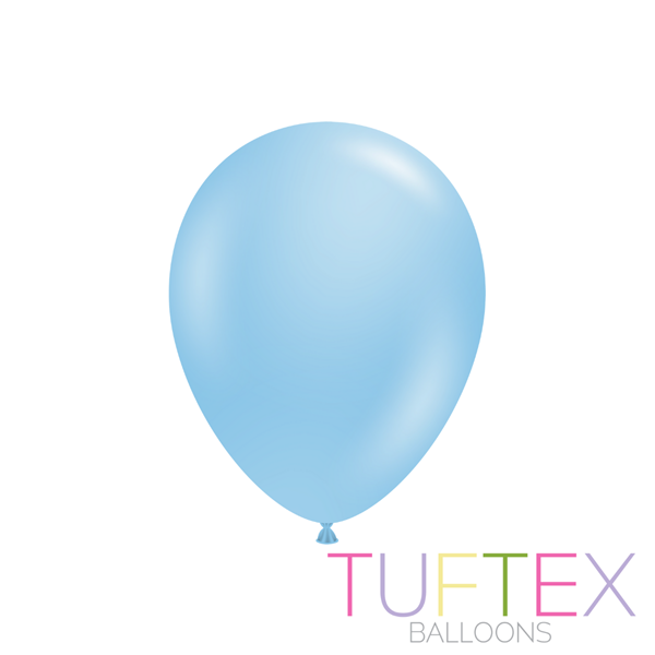 Tuftex Standard Baby Blue 11" Latex Balloons 100pk