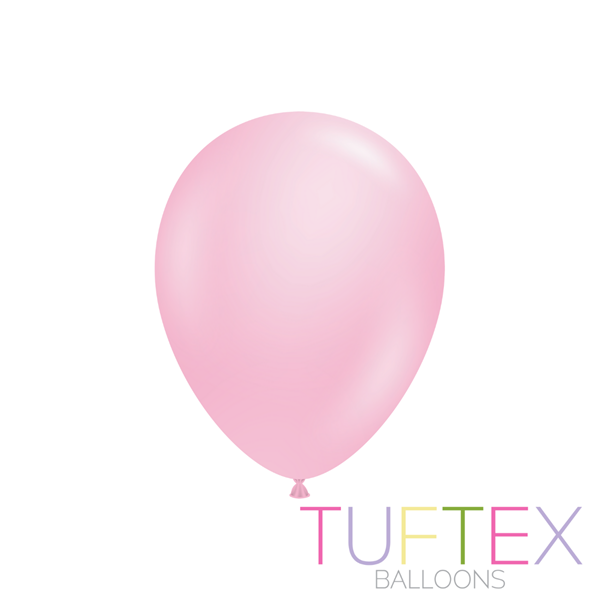 Tuftex Standard Baby Pink 11" Latex Balloons 100pk