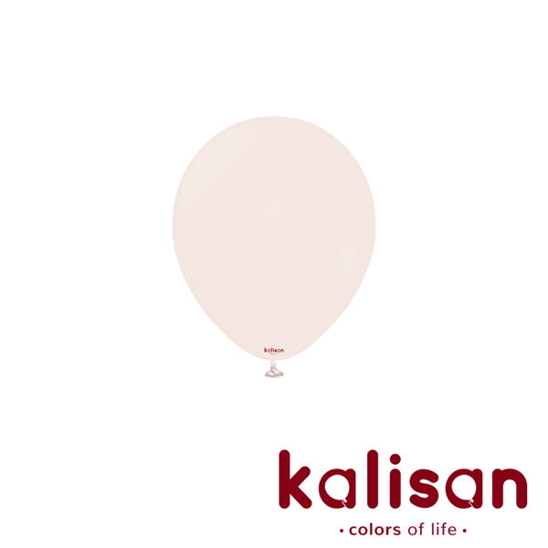 Kalisan Standard 5" Pink Blush Latex Balloons 100pk