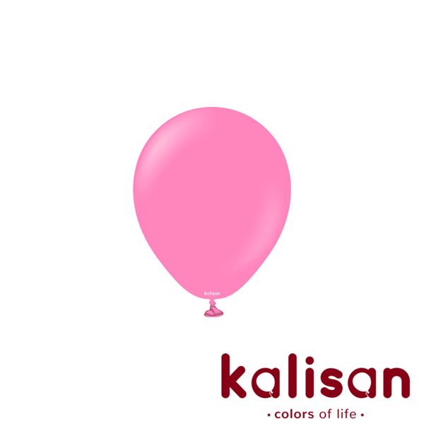 NEW Kalisan Standard 5" Queen Pink Latex Balloons 100pk
