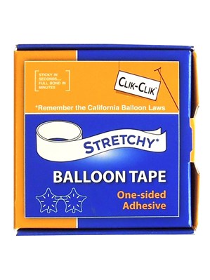 Stretchy One-Sided Balloon Tape 7.6m