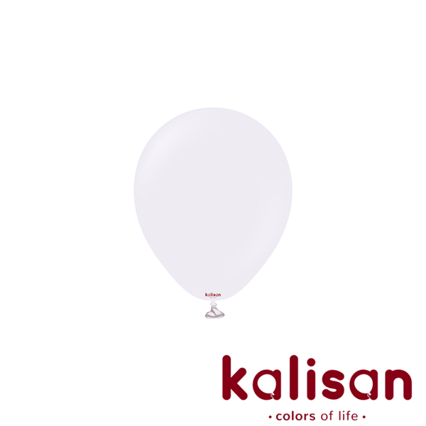 NEW Kalisan Standard 5" Macaron Pale Lilac Latex Balloons 100pk