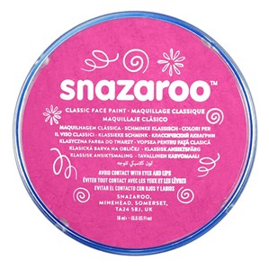 Snazaroo Face Paint Classic Bright Pink 18ml pot