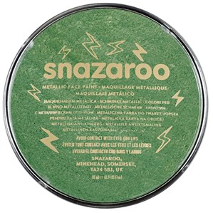 Snazaroo Face Paint Electric Metallic Green 18ml pot