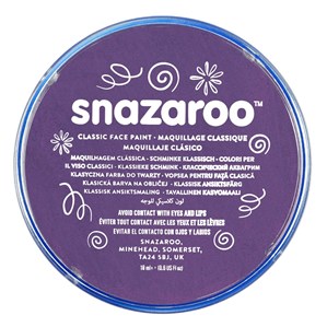 Snazaroo Face Paint Classic Purple 18ml pot
