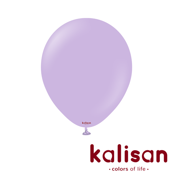 Kalisan Standard 12" Lilac Latex Balloons 100pk