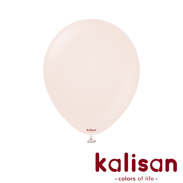 Kalisan Standard 12" Pink Blush Latex Balloons 100pk