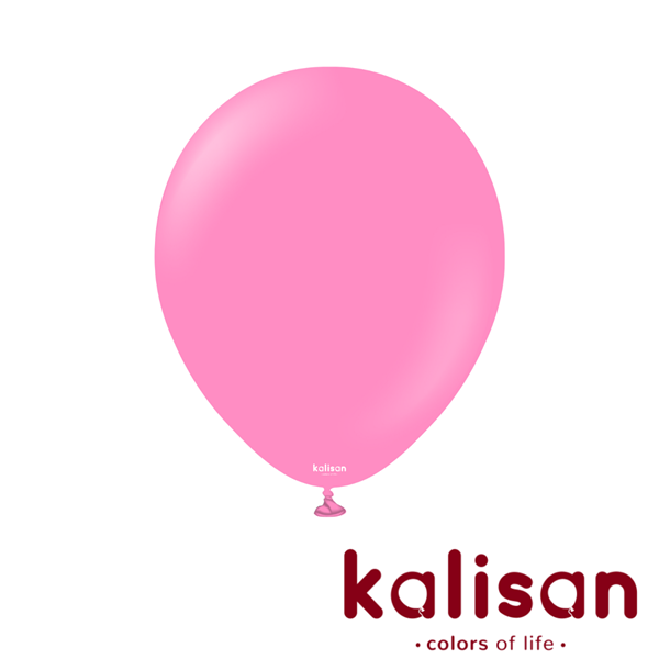 NEW Kalisan Standard 12" Queen Pink Latex Balloons 100pk
