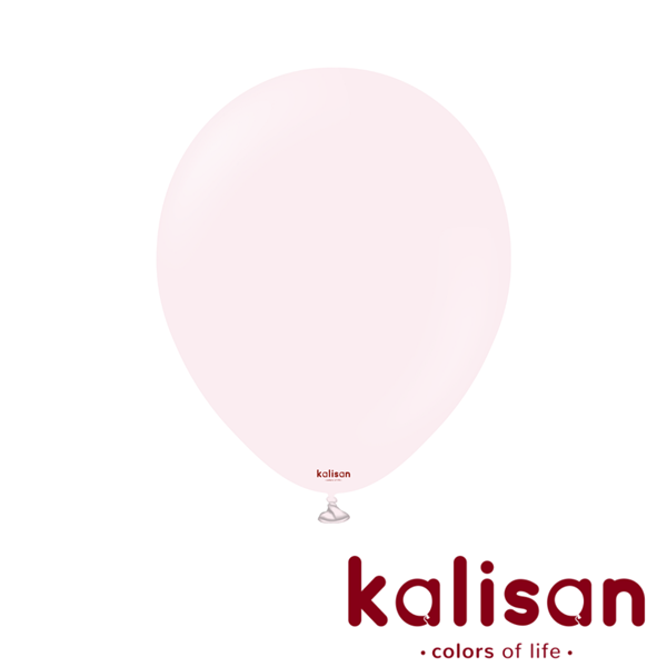 NEW Kalisan Standard 12" Macaron Pale Pink Latex Balloons 100pk