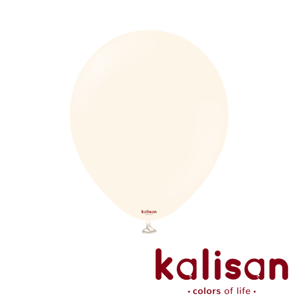 NEW Kalisan Standard 12" Macaron Pale Salmon Latex Balloons 100pk