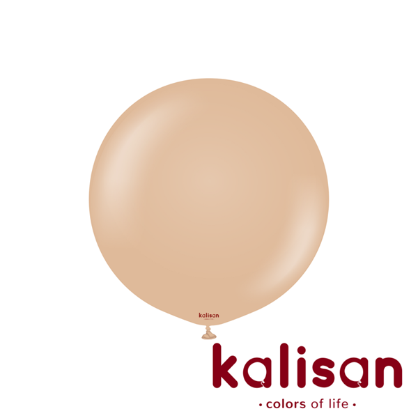 Kalisan Retro 24" Desert Sand Latex Balloons 2pk
