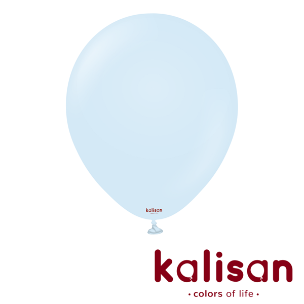 Kalisan Standard 18" Macaron Baby Blue Latex Balloons 25pk
