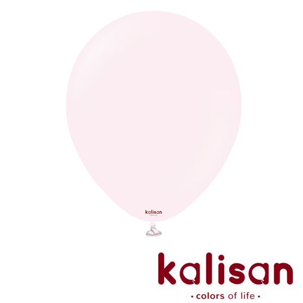 NEW Kalisan Standard 18" Macaron Pale Pink Latex Balloons 25pk