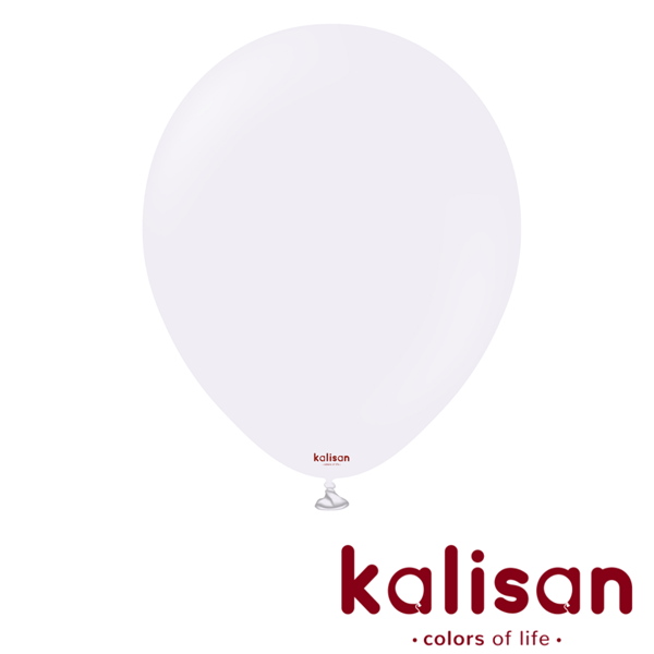 NEW Kalisan Standard 18" Macaron Pale Lilac Latex Balloons 25pk