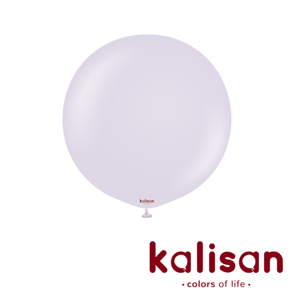 Kalisan Standard 24" Macaron Lilac Latex Balloons 2pk