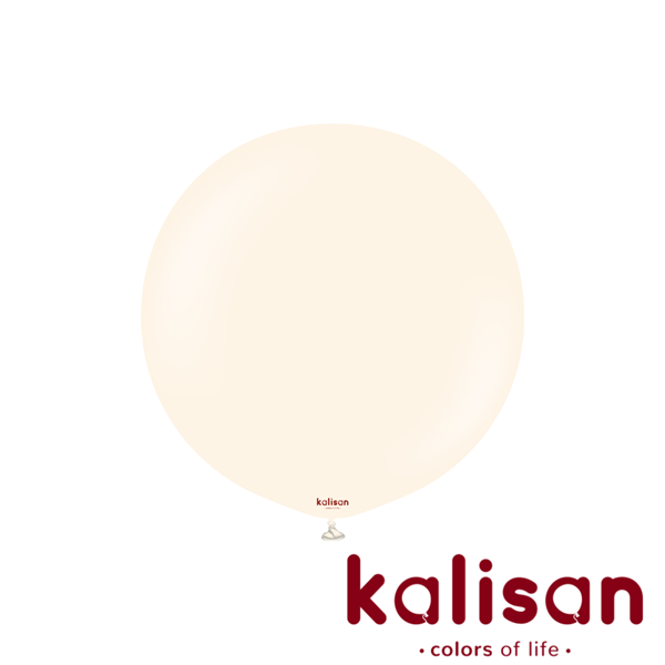 NEW Kalisan Standard 24" Macaron Salmon Latex Balloons 2pk
