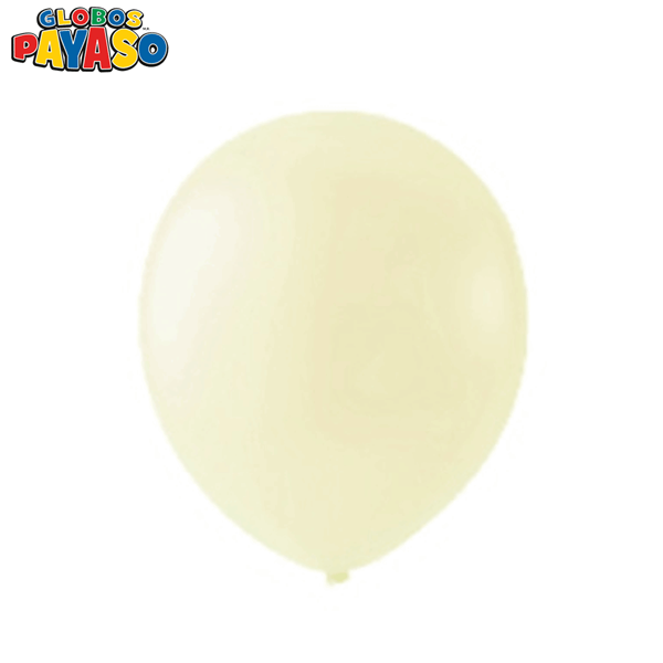 Macaroon Vanilla 12" Latex Balloons 100pk